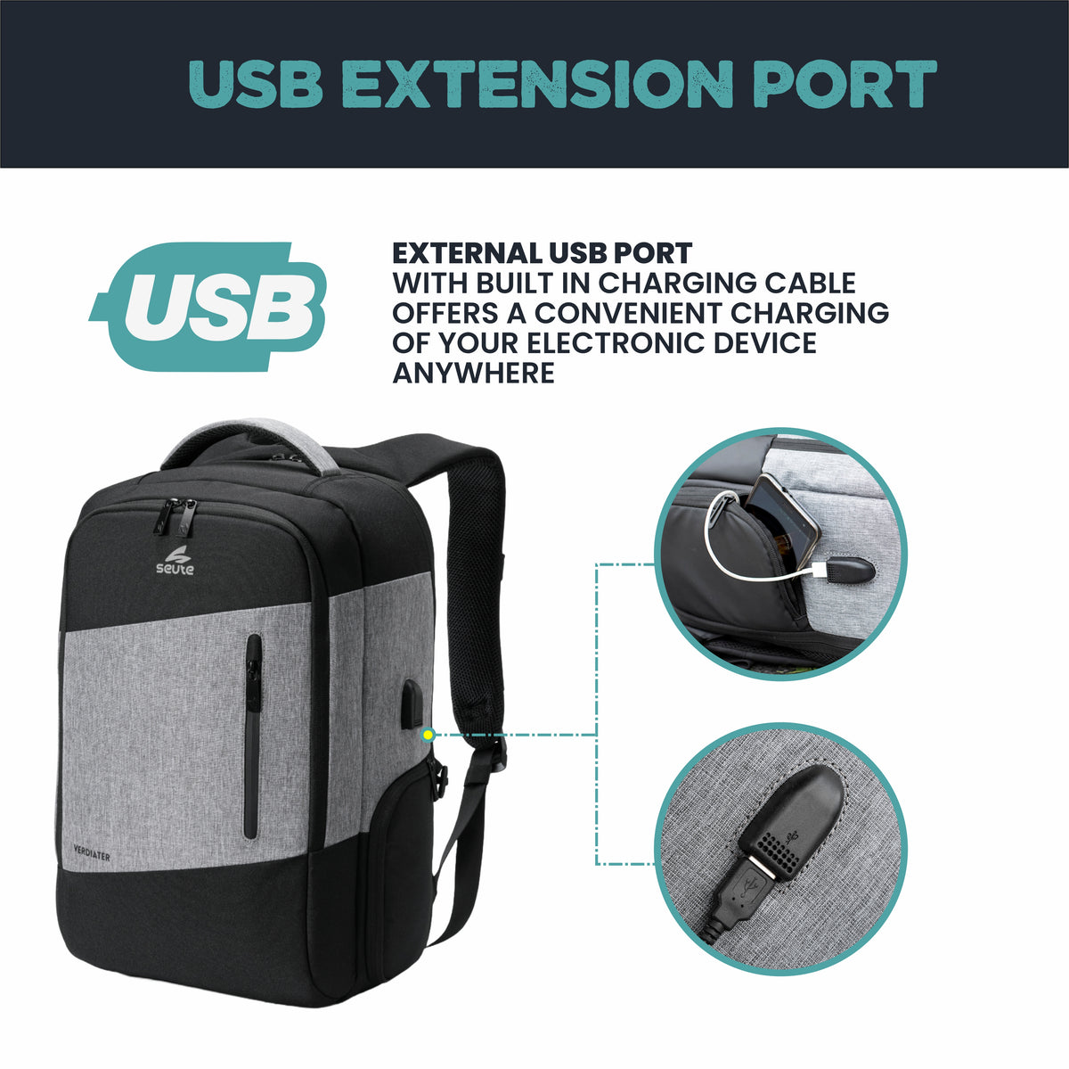 Shockproof Backpack Bag | Shockproof Travel Backpack | Seute.in